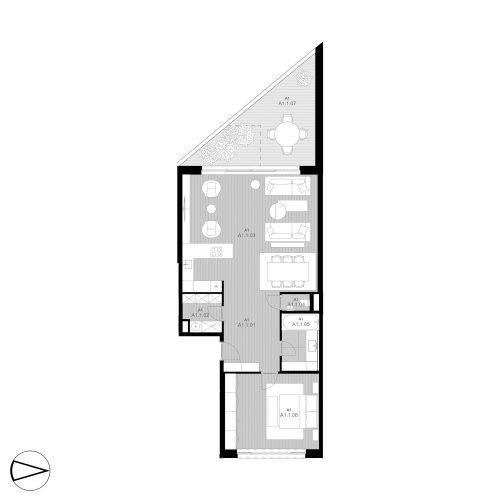 A1 Apartmán A1.1
