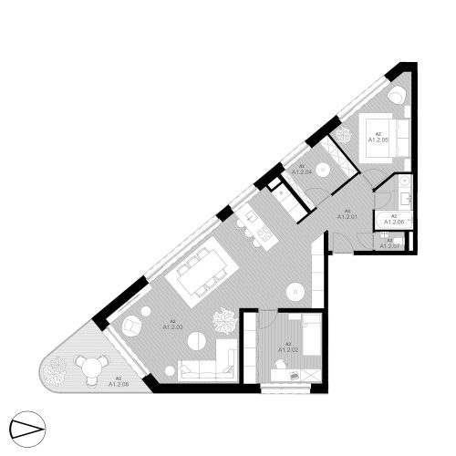 A2 Apartmán A1.2